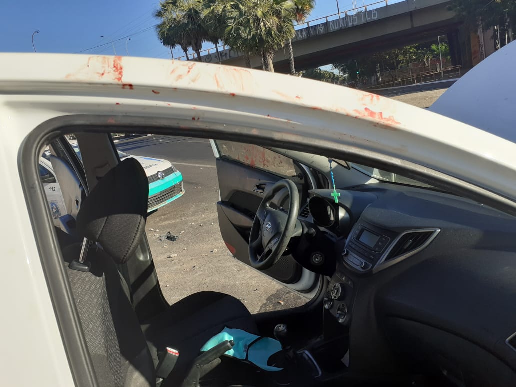 Acidente de trânsito na Avenida Marechal Castelo Branco em Teresina