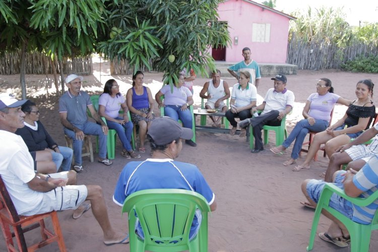 Beneficiários do Crédito Fundiário em Itainópolis (Reprodução Fique por Dentro)