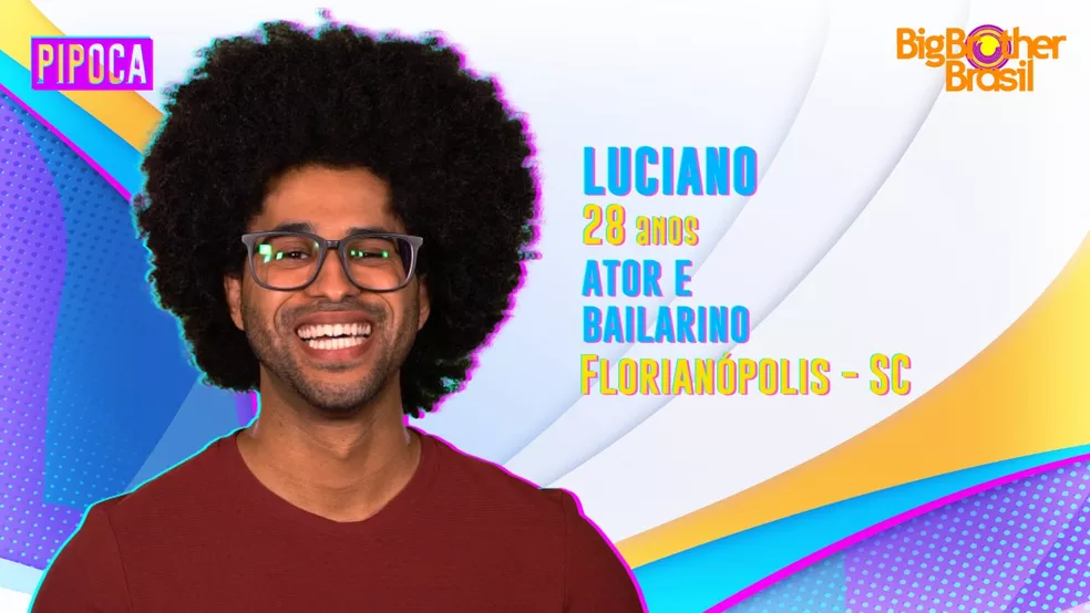 Luciano, do BBB22 — Foto: Divulgação