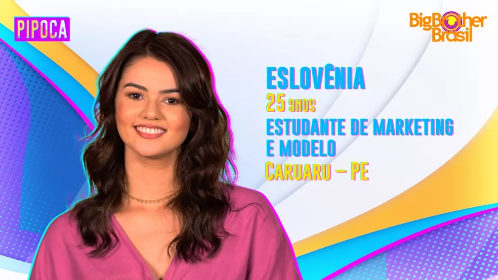 Eslovênia, do 'BBB22' — Foto: Divulgação