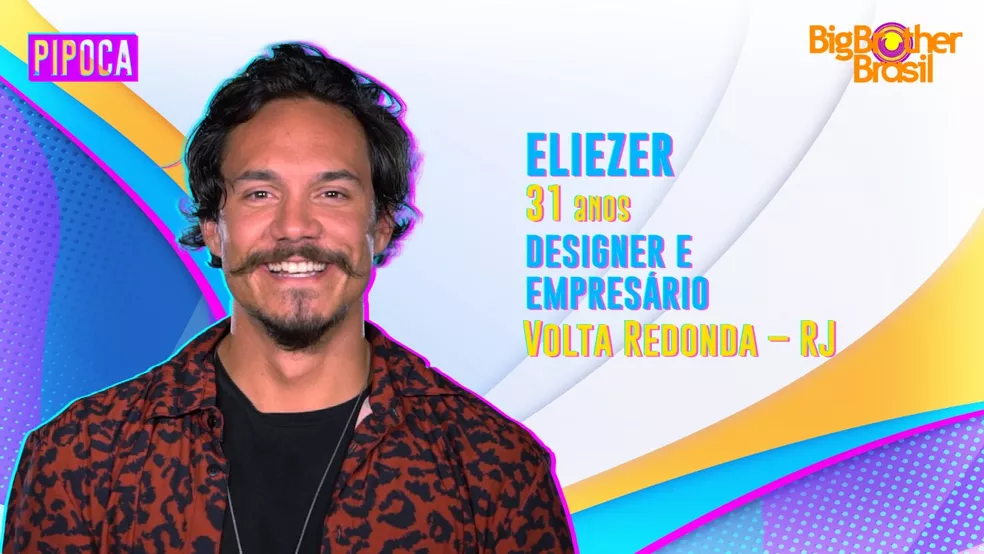 Eliezer, do BBB22 — Foto: Divulgação