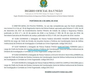 portaria 2018