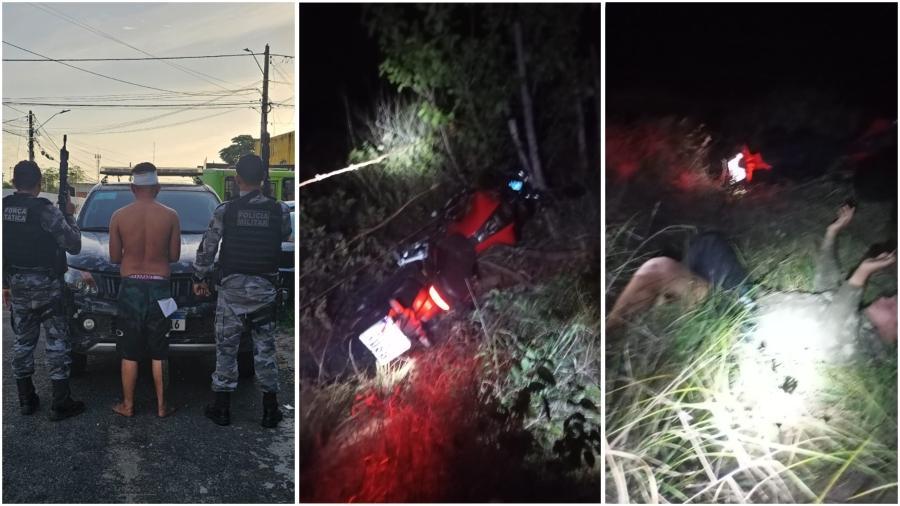 Motocicleta da vítima foi recuperada após ação rápida da Polícia Militar em Campo Maior, no Norte do Piauí.