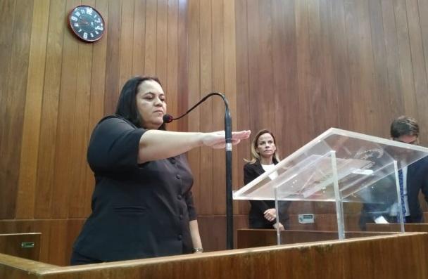 Deputada estadual Elisângela Moura (PCdoB)