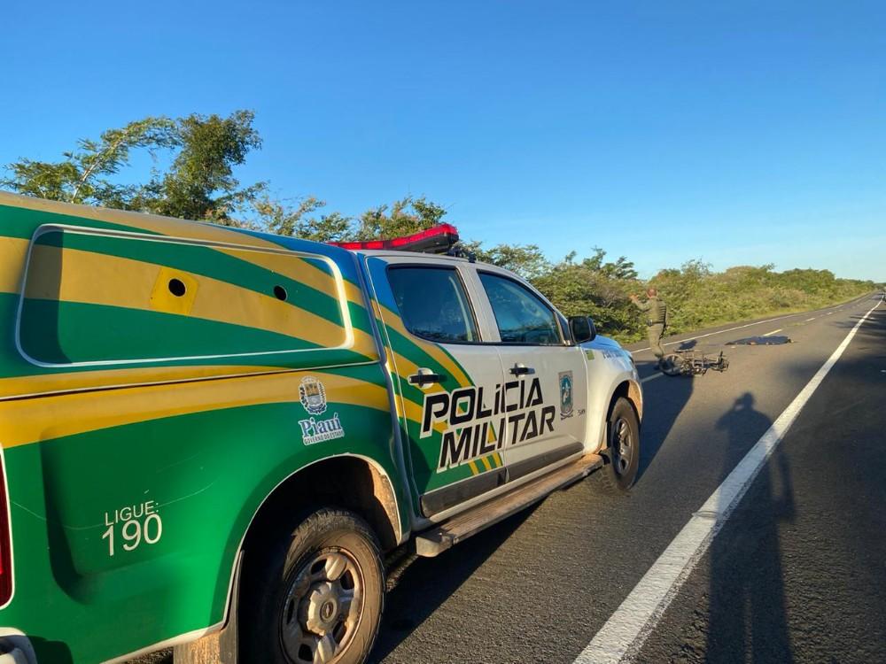 Ciclista morre em acidente