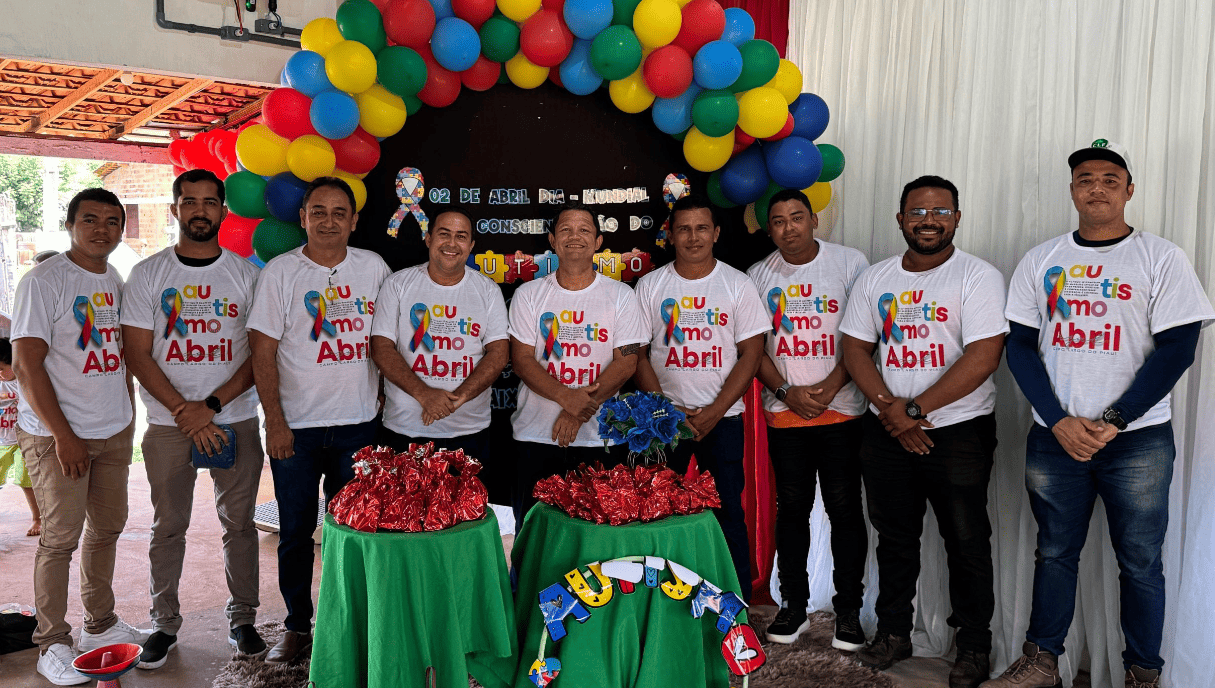 Campo Largo-PI  celebra o Dia Mundial de Conscientização do Autismo com evento Inclusivo