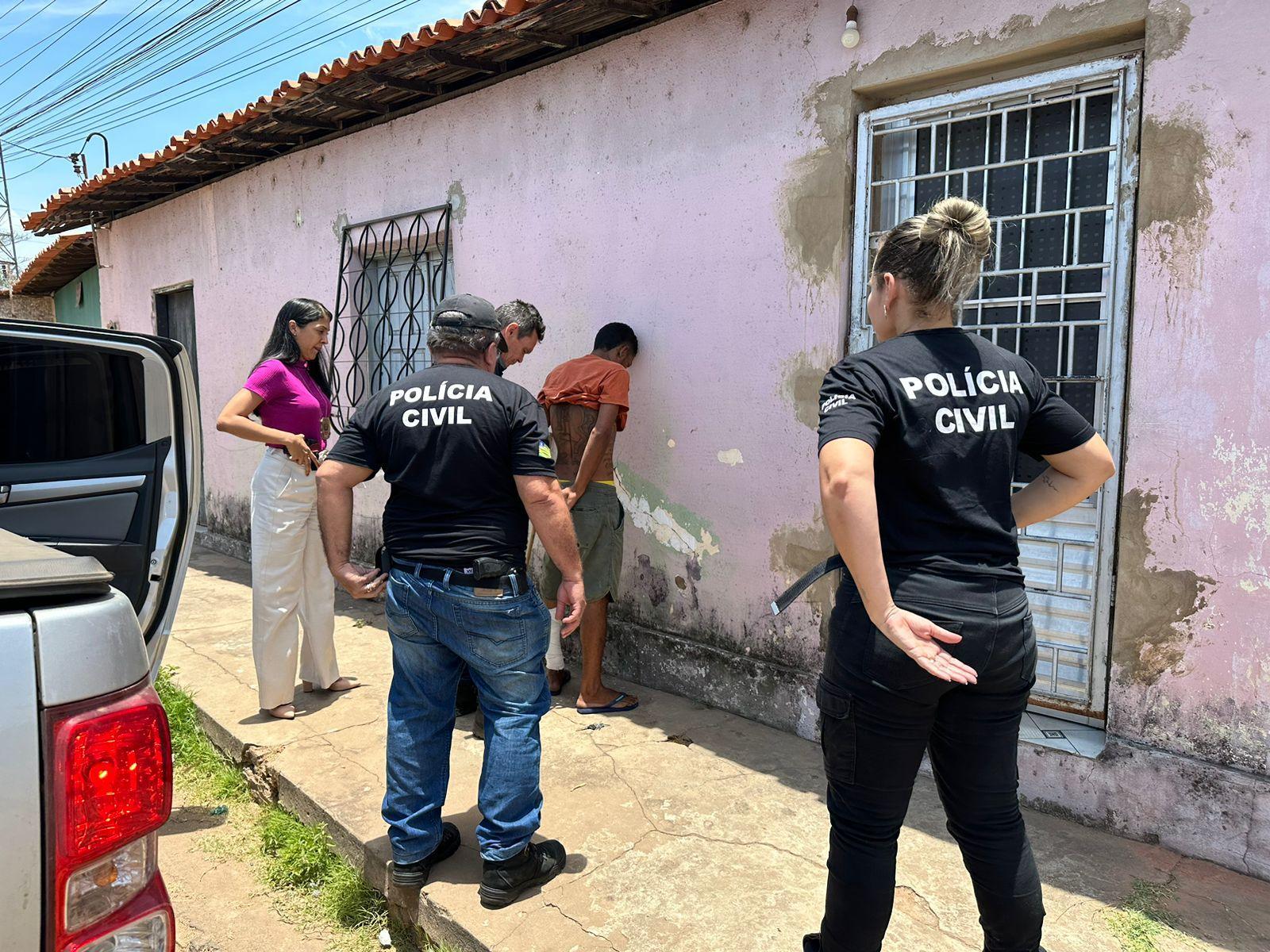 Homem preso durante operação de combate à violência contra idosos