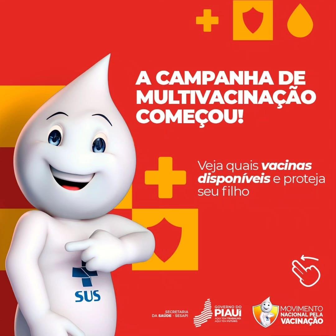 Campanha multivacinação