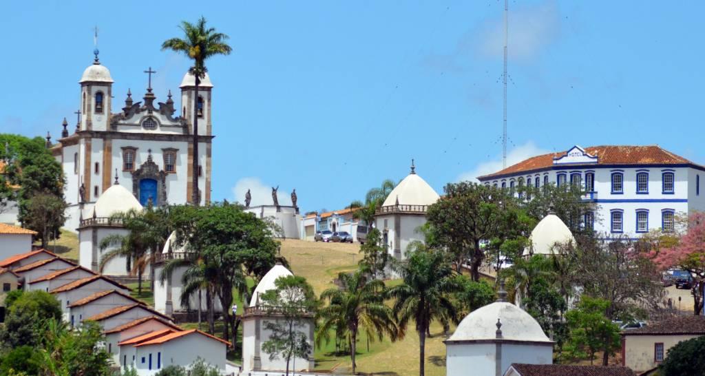 O município de Congonhas é uma das "cidades históricas" de Minas Gerais
