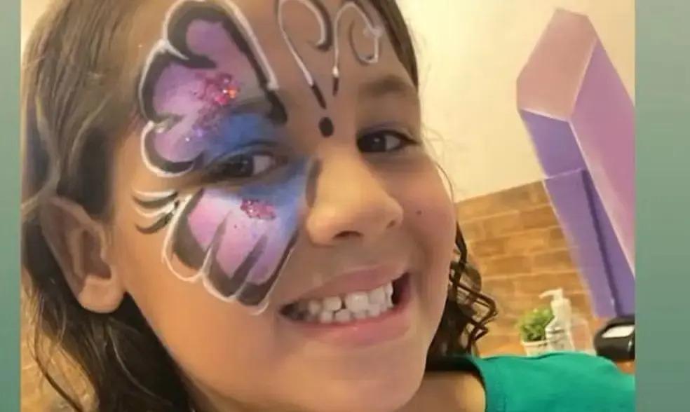 Sarah Raíssa Pereira de Castro, que morreu após inalar desodorante aerossol