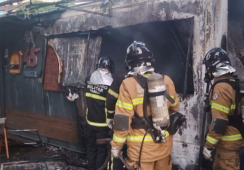 Incêndio na Zona Leste de Teresina
