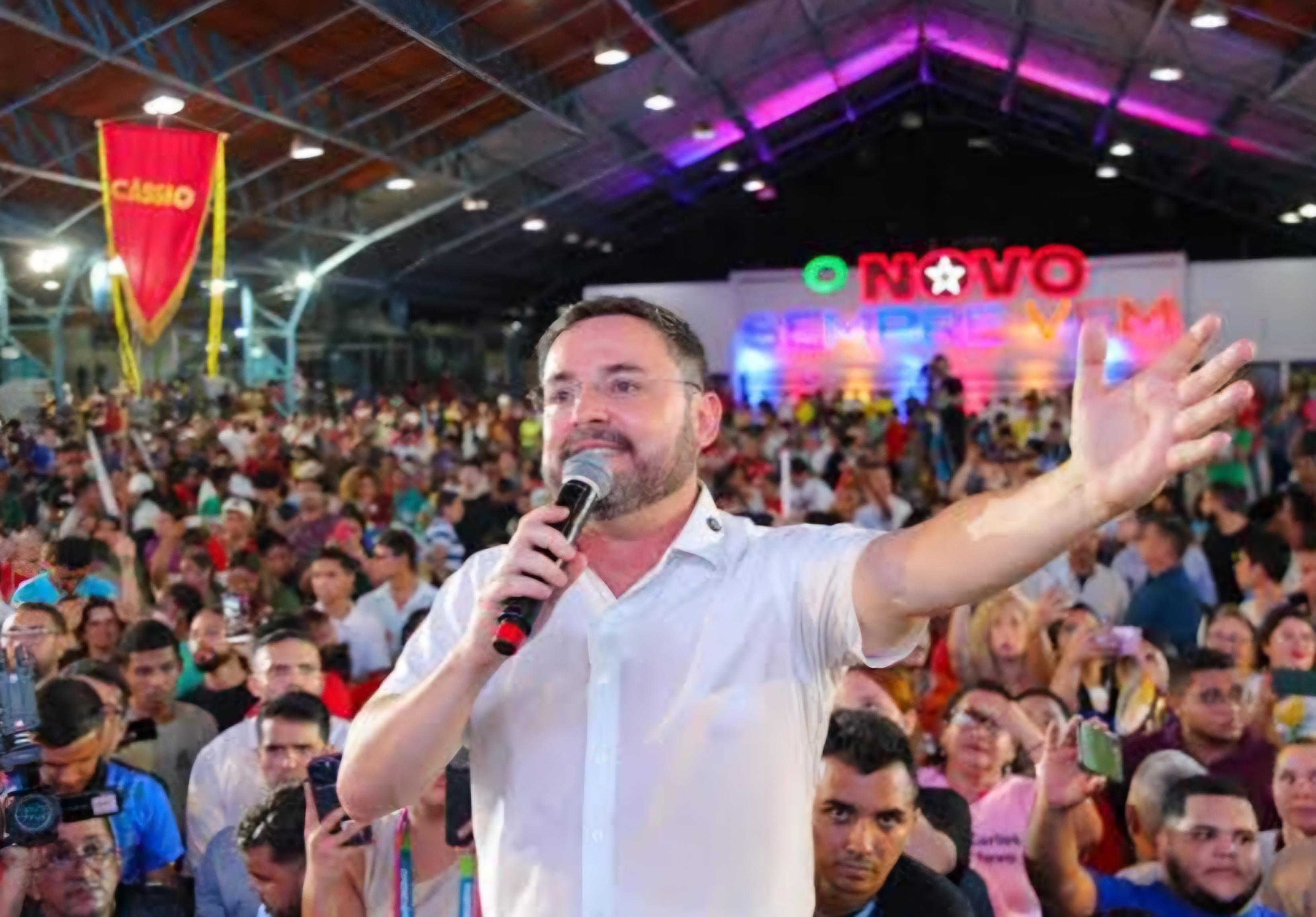 Quando foi anunciado como pré-candidato, Fábio Novo reúniu mais 20 mil pessoas no Atlantic City