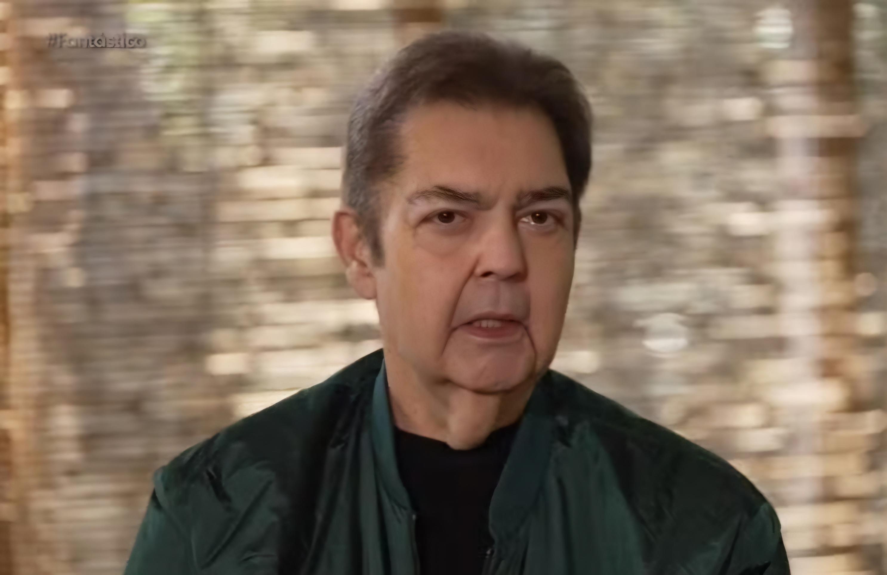 O apresentador Fausto Sílva, o Faustão