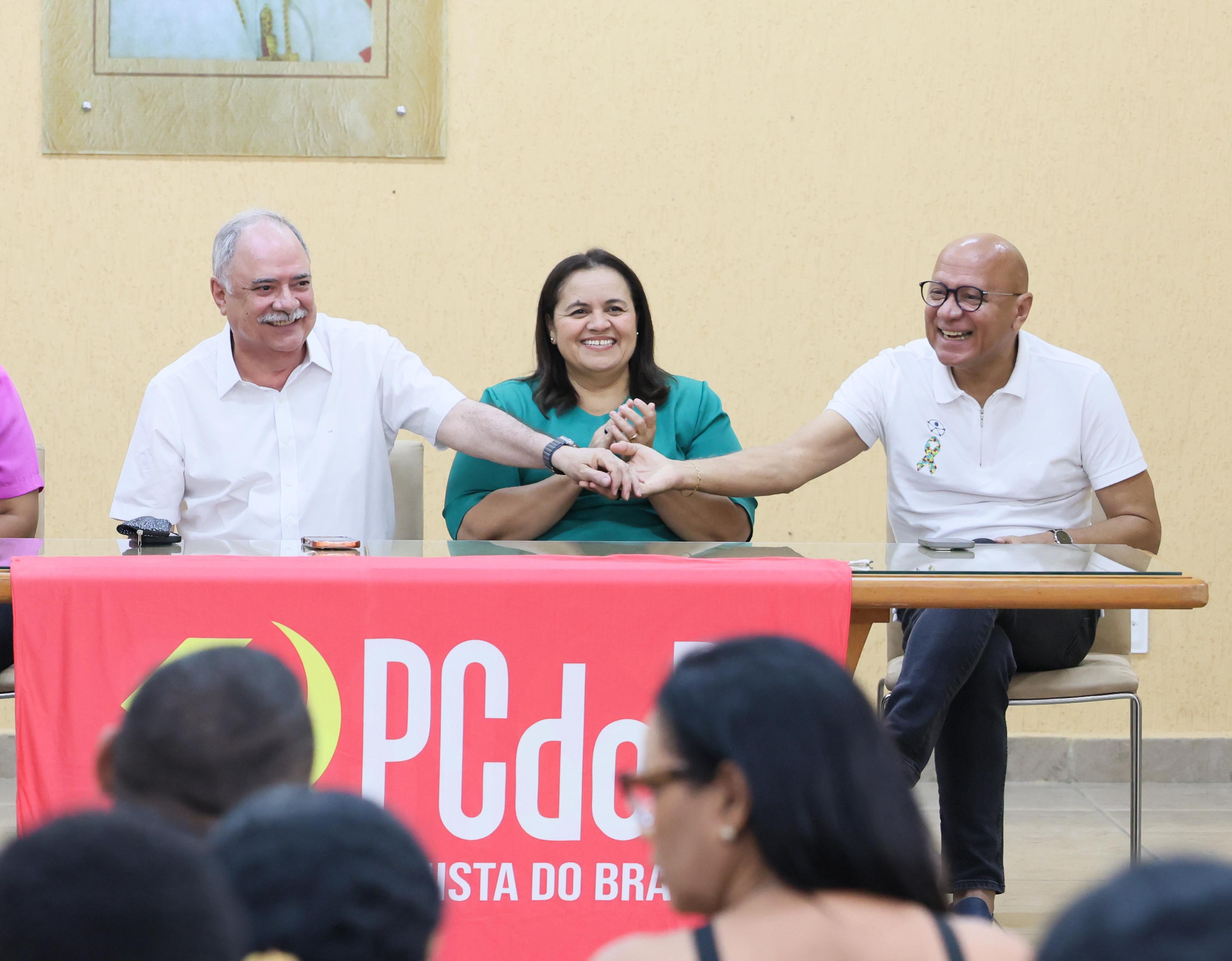 Elisângela Moura e PCdoB declaram apoio a Franzé (PT) para deputado federal