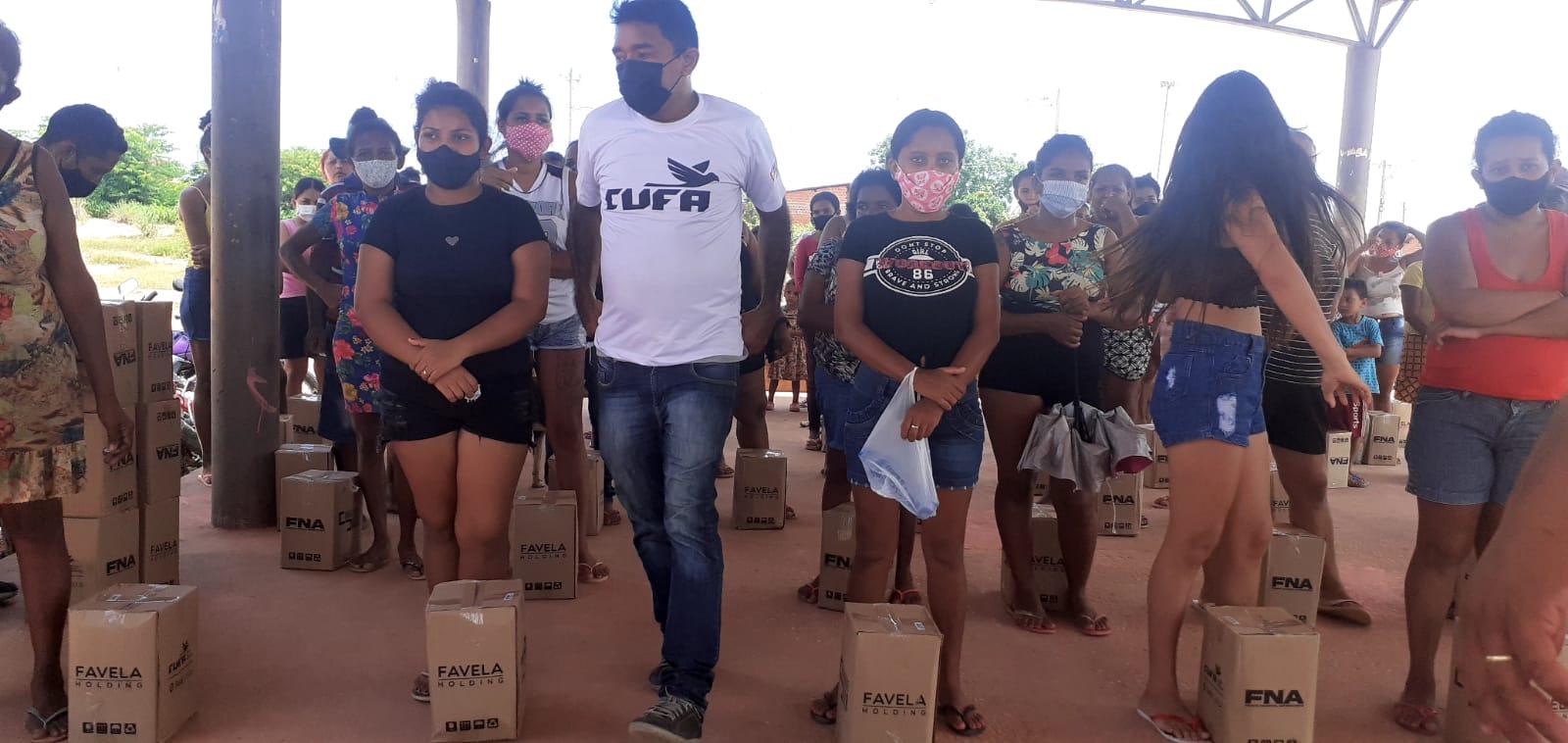 Entrega de cesta