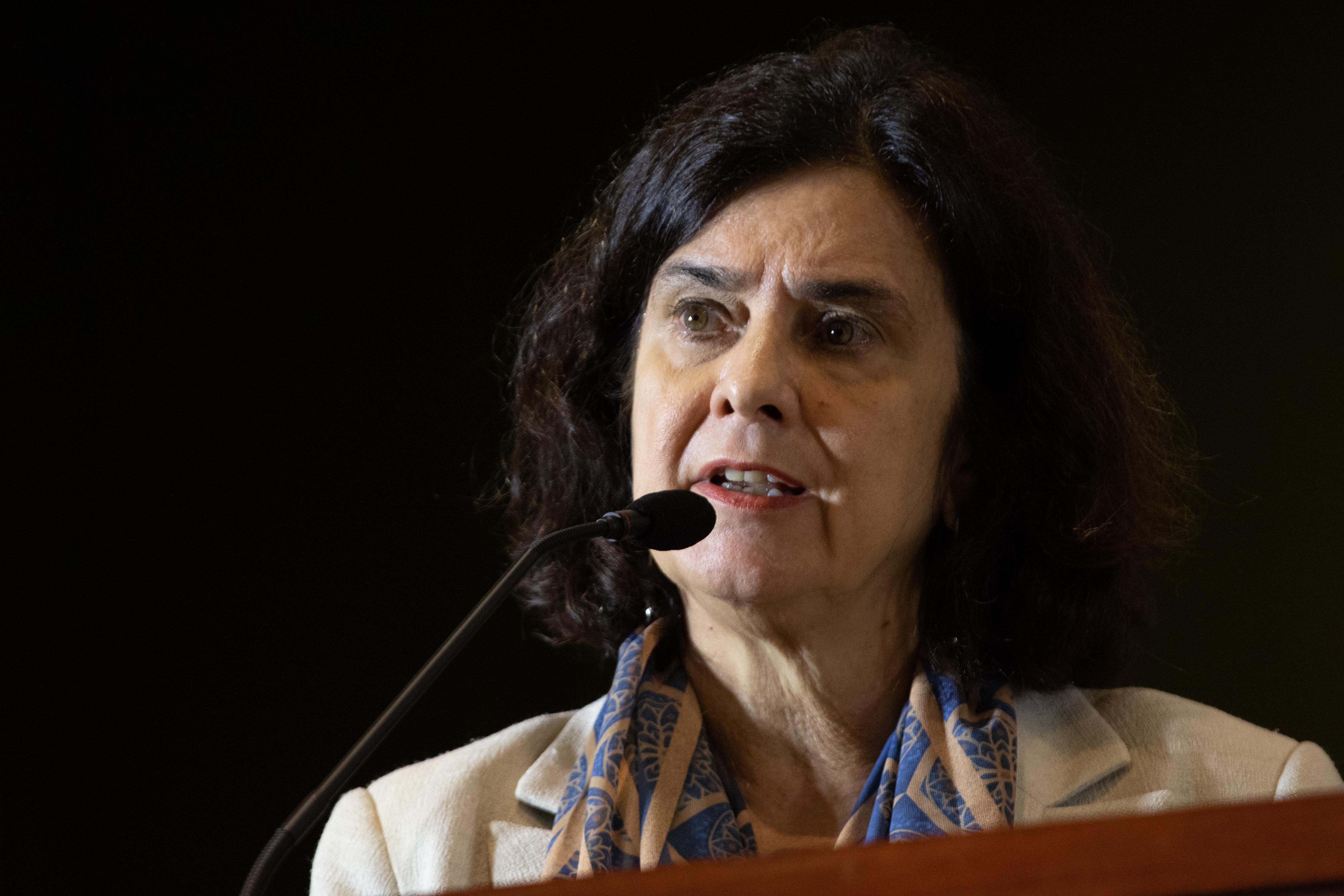A ministra da Saúde, Nisia Trindade