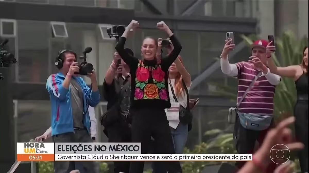 Cláudia Sheinbaum vence e será a primeira presidente do país
