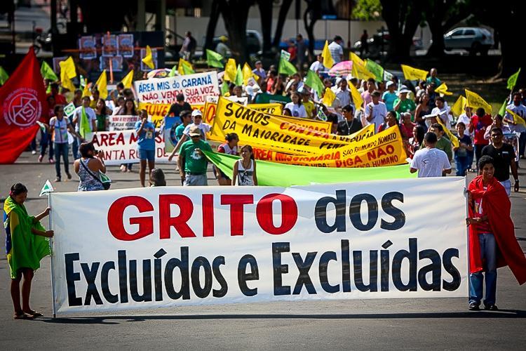 Protesto Grito dos Excluídos