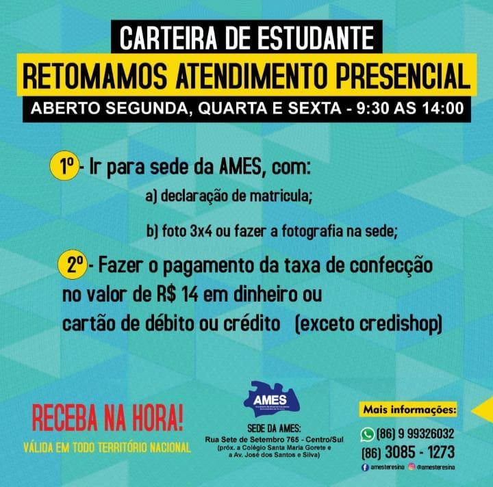 Atendimento presencial