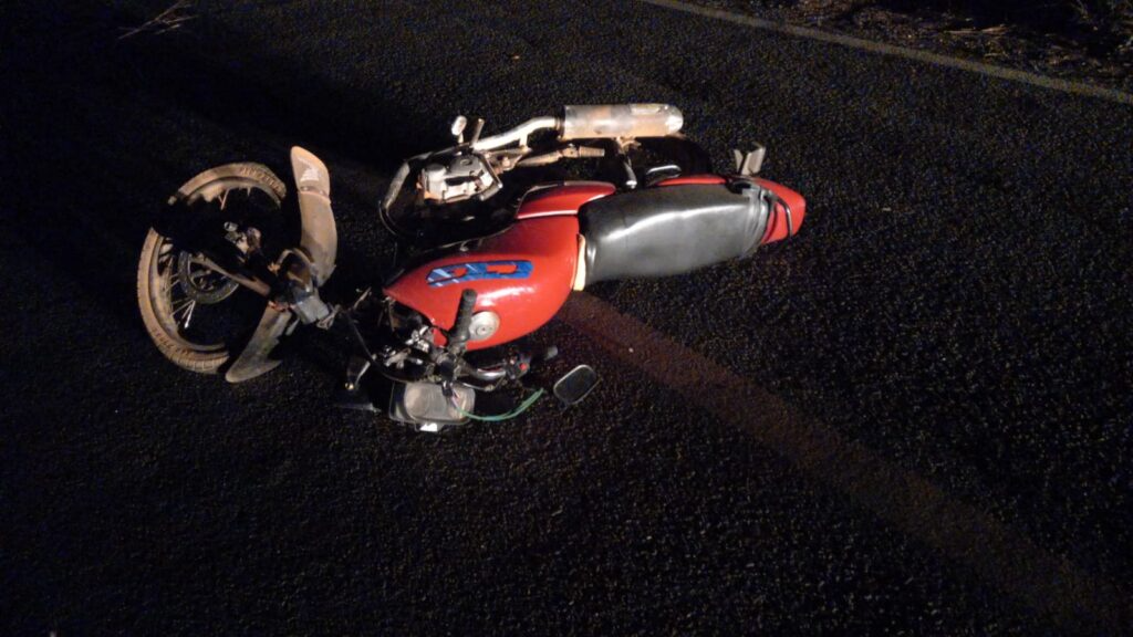 Acidente fatal entre moto e carro
