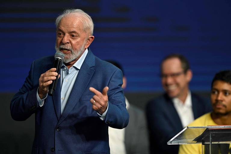 O presidente Lula (PT)