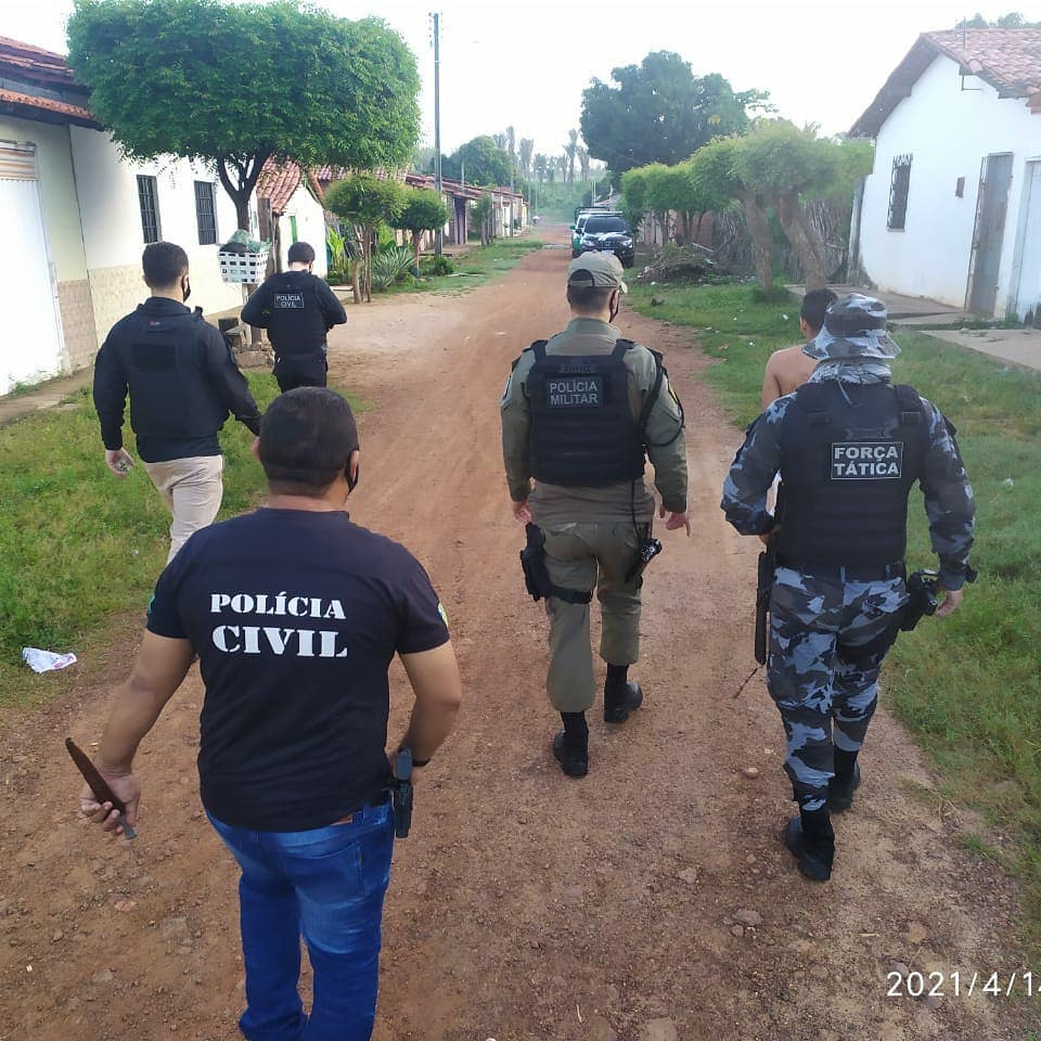 Polícia Civil de Esperantina prende acusado de assalto e tráfico de droga