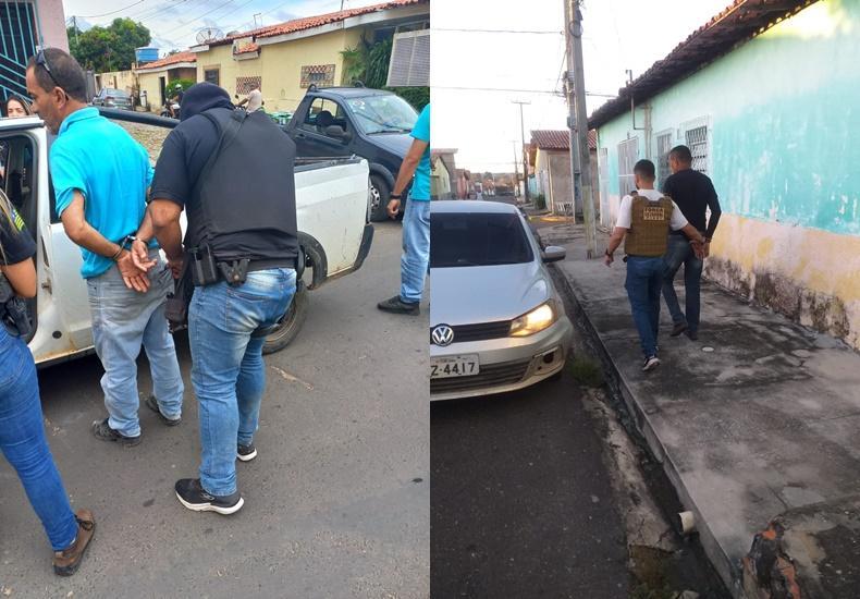 Presos na operação Caminhos Seguros