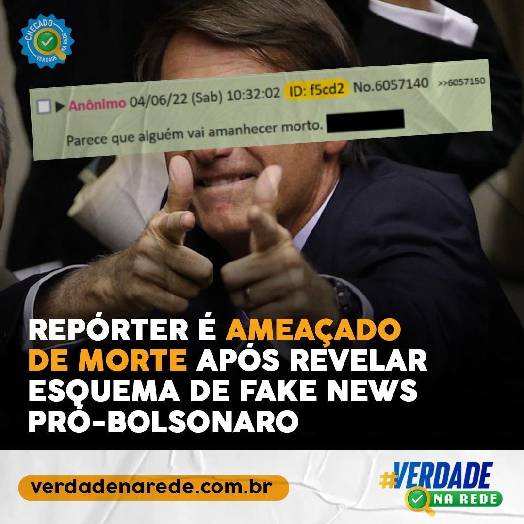 Jornalista é ameaçado