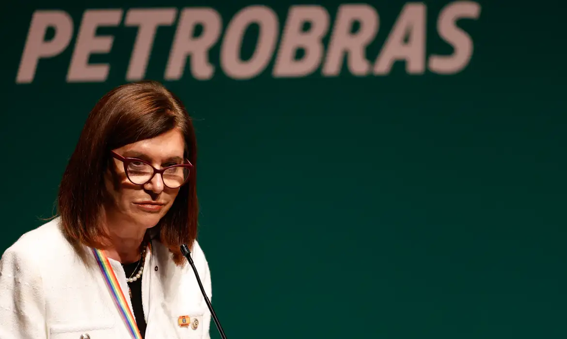 A presidente da Petrobras, Magda Chambriard