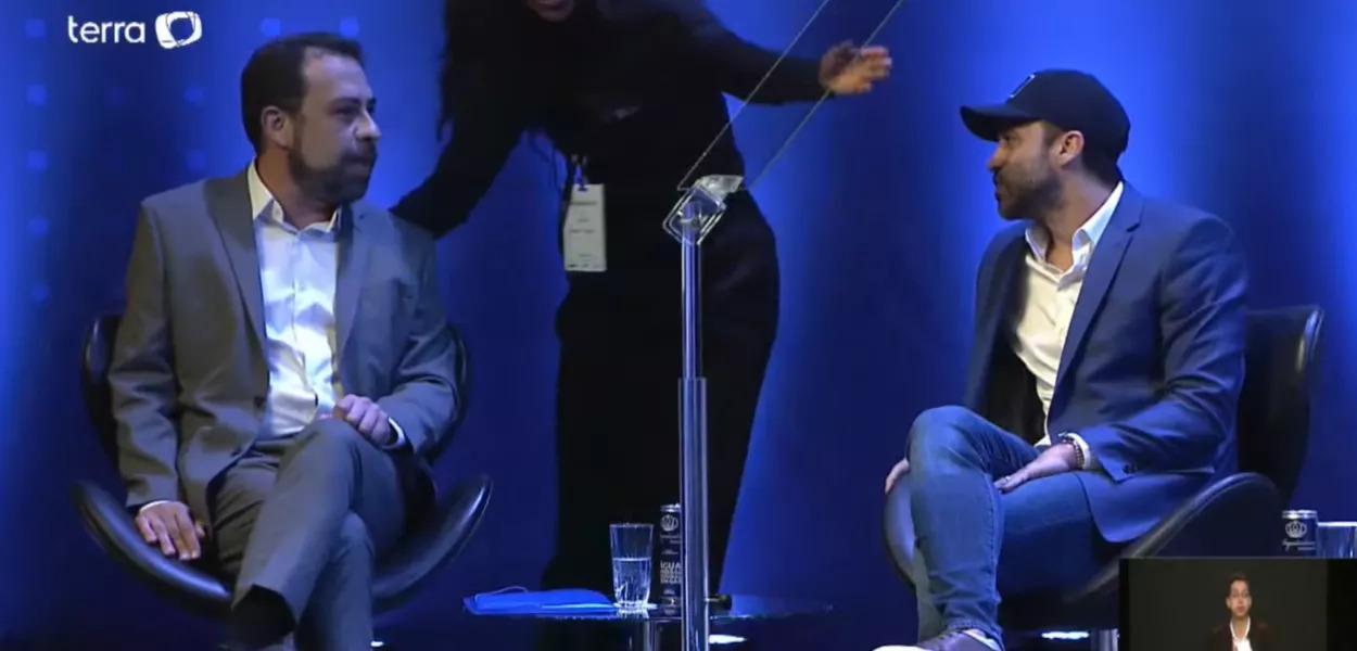 Guilherme Boulos e Pablo Marçal