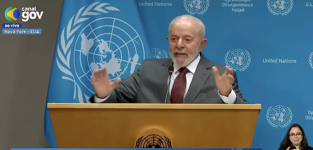 Presidente Lula concedeu entrevista coletiva em Nova York