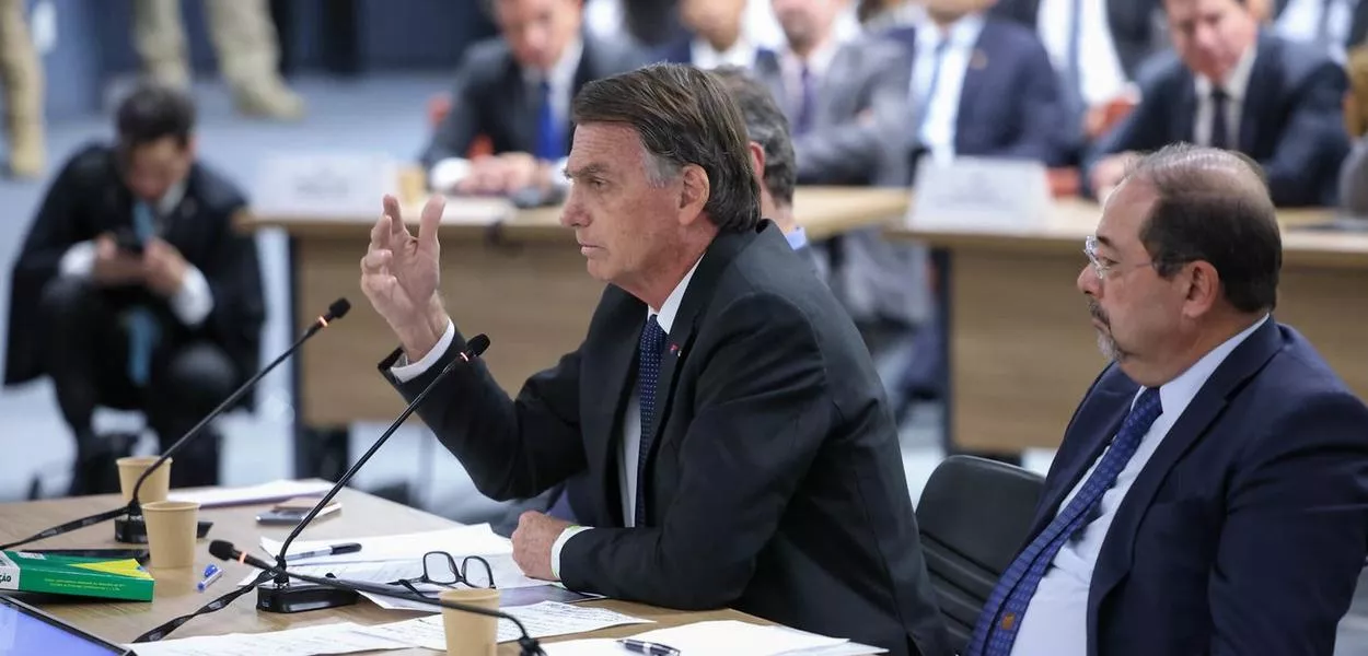 Jair Bolsonaro e advogado Celso Vilardi