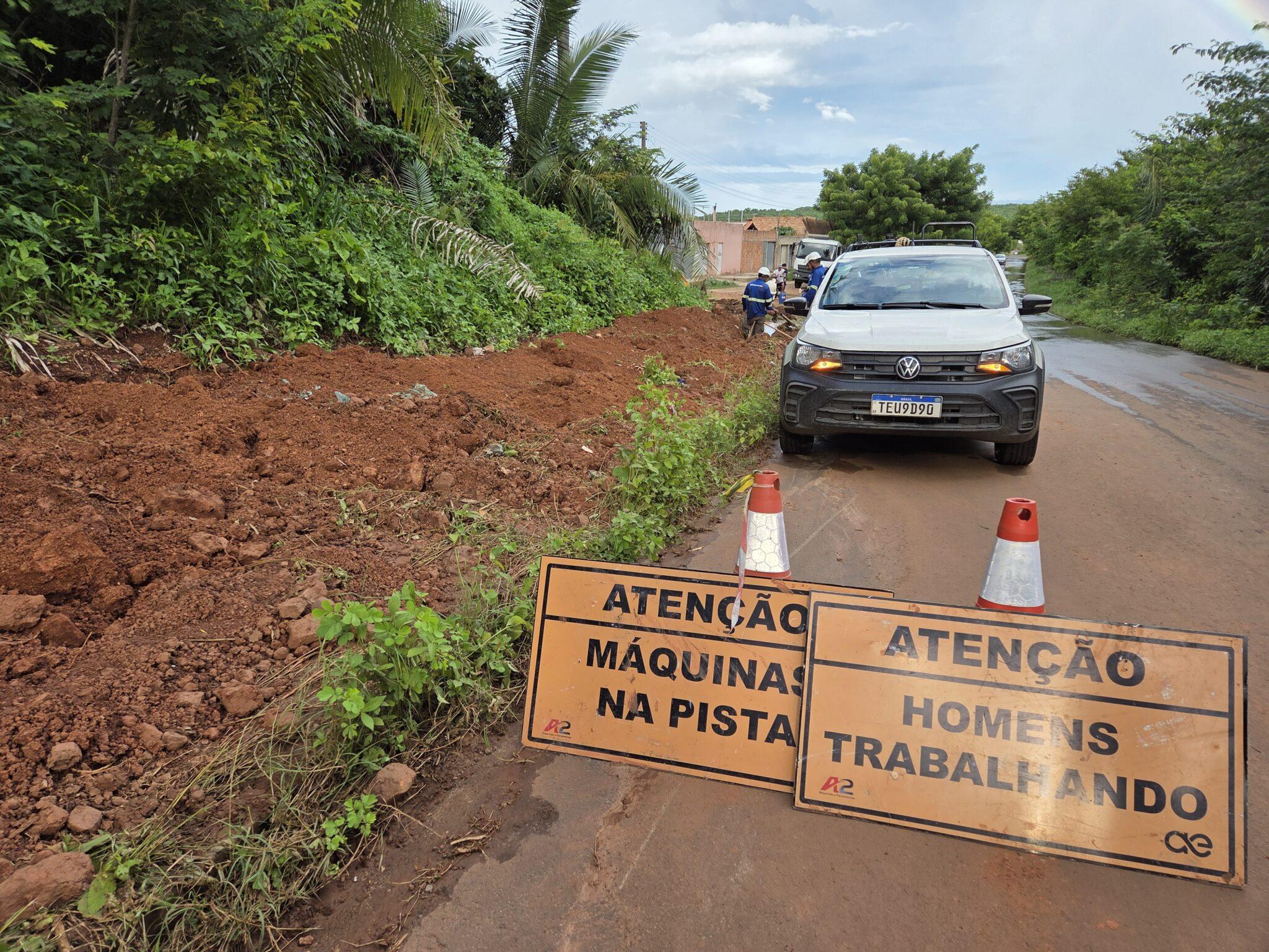 Intervenções da Águas do Piauí ampliam rede e melhoram abastecimento de água em bairros de Esperantina