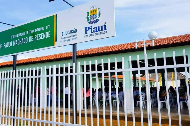 Escola da rede estadal do Piauí