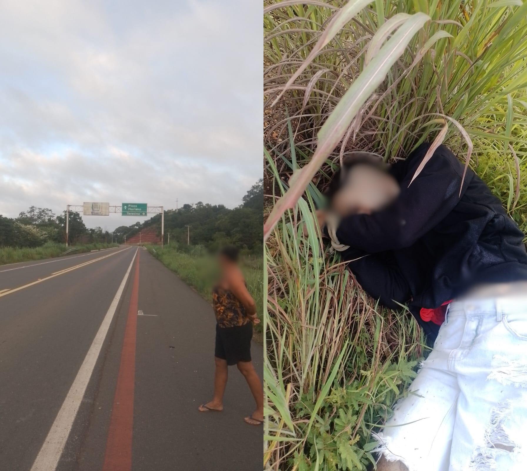 Felipe foi encontrado morto com as mãos amarradas