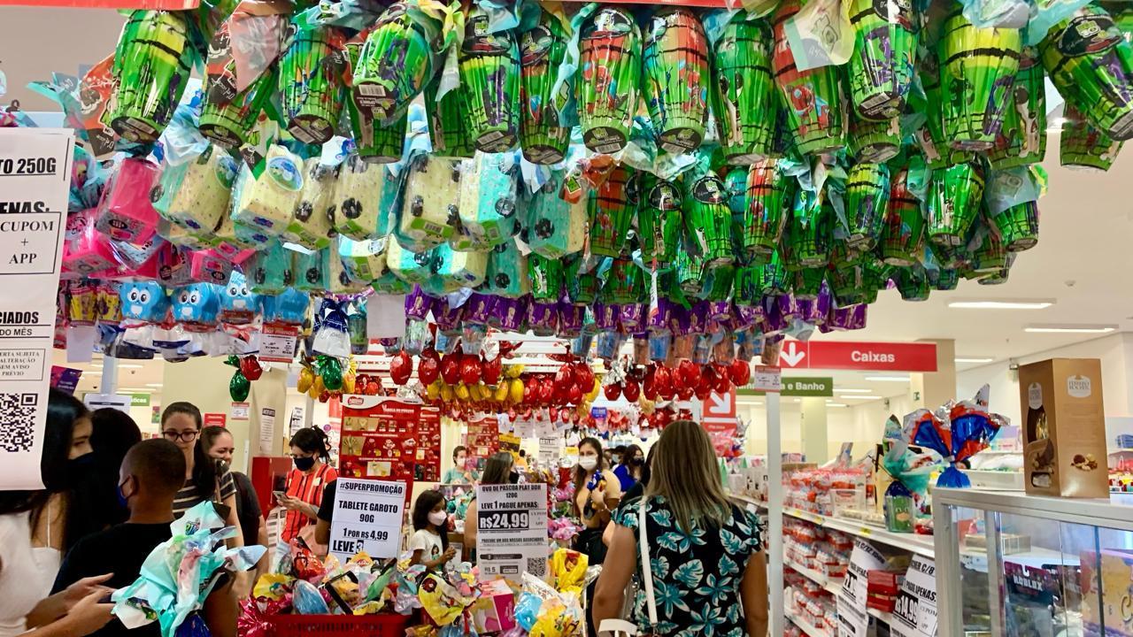 Ovos de Páscoa aquecem vendas no comércio