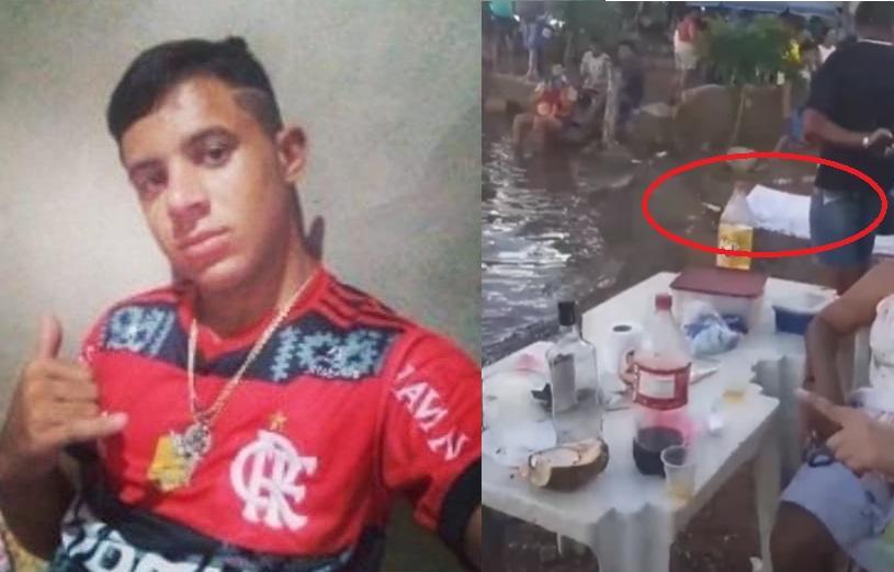 Familiares da vítima ficaram ainda mais abalados ao verem os banhistas agindo como se nada houvesse acontecido