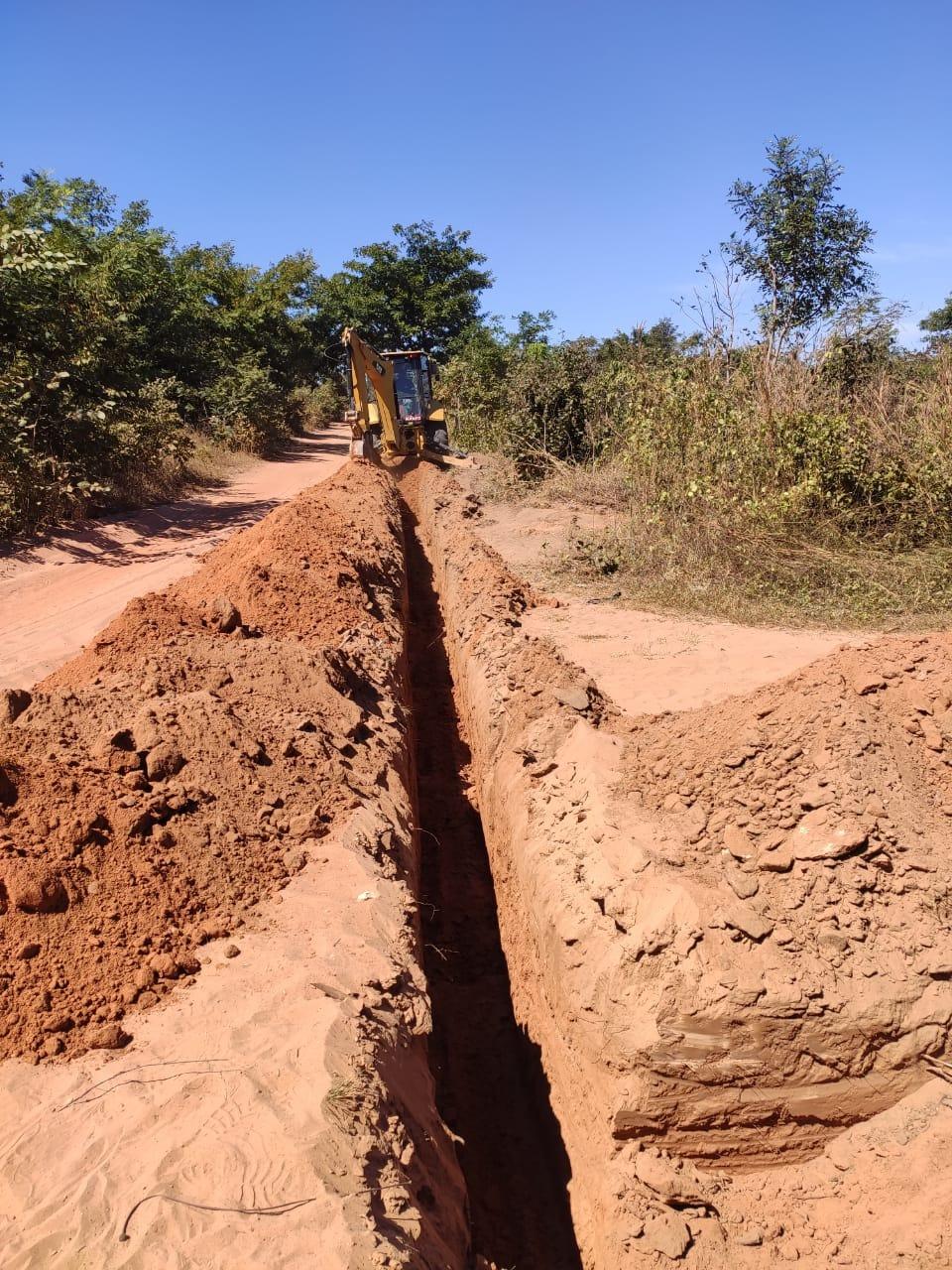 Obras em andamento
