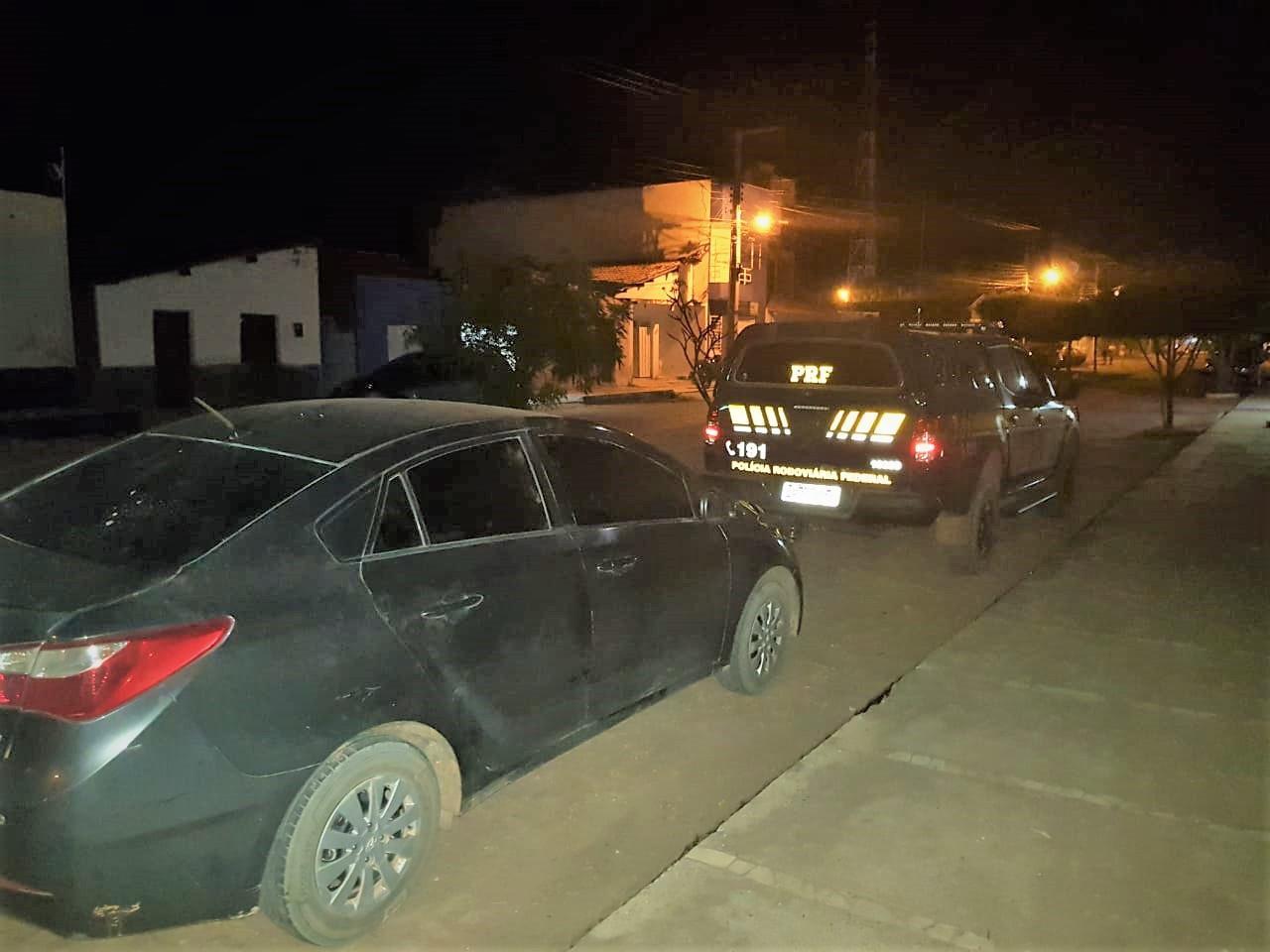 Veículo recuperado na BR-316