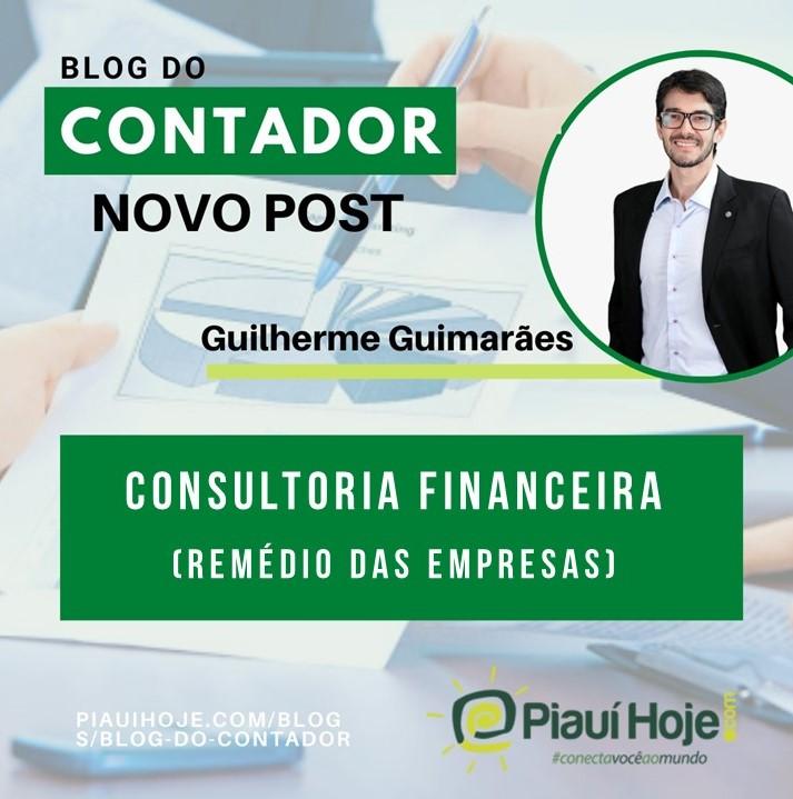 CONSULTORIA FINANCEIRA: Remédio das empresas.