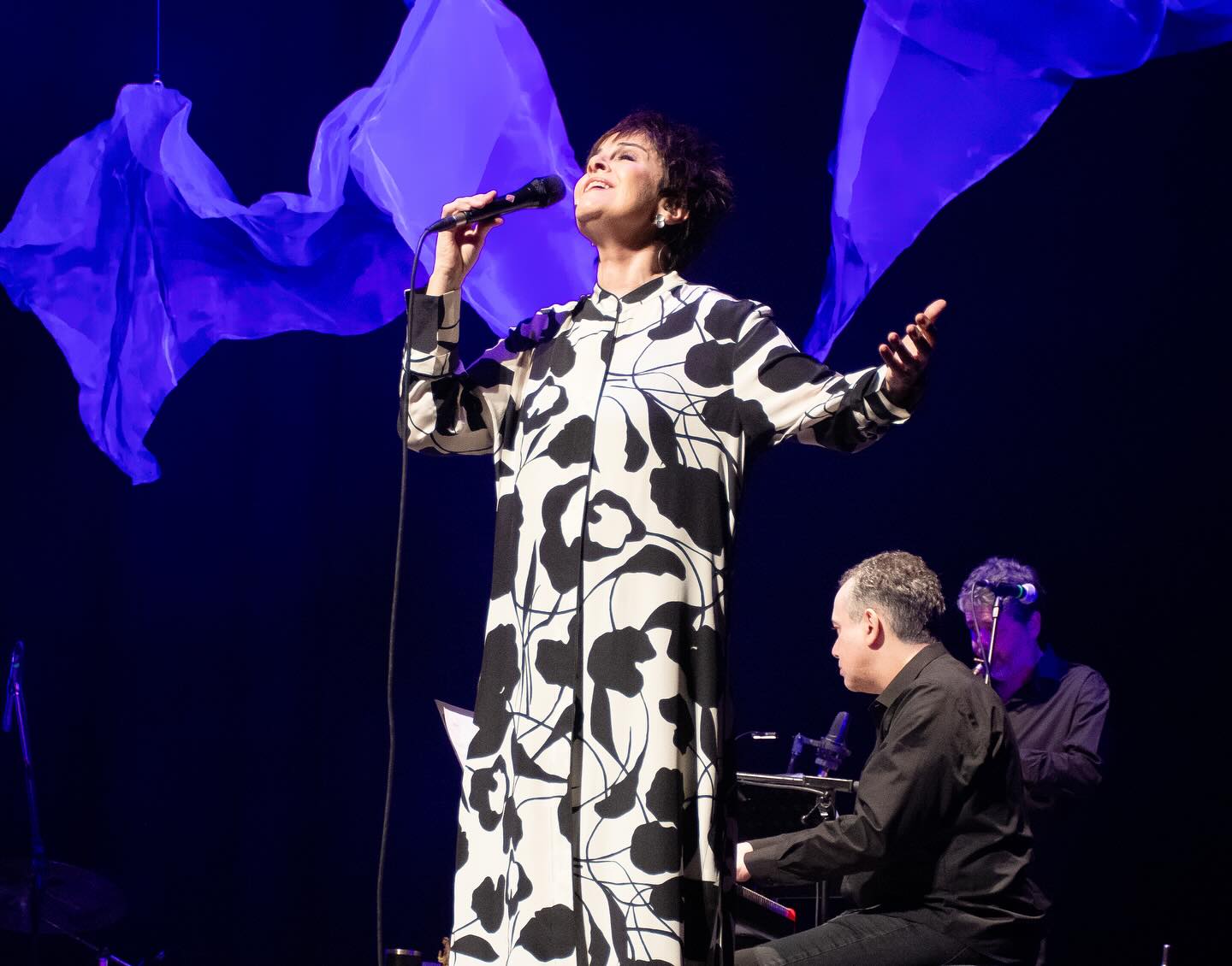 Consagrada cantora e pianista Leila Pinheiro