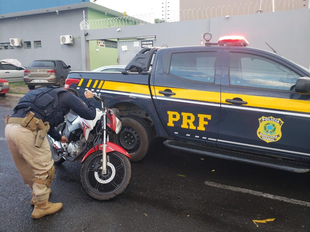 Motocicleta roubada