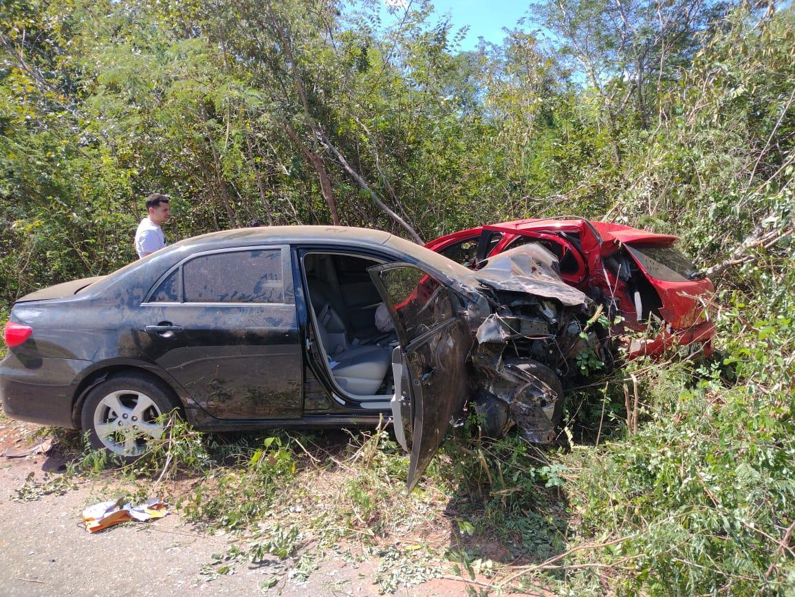 Acidente deixa cinco feridos em Buriti dos Lopes