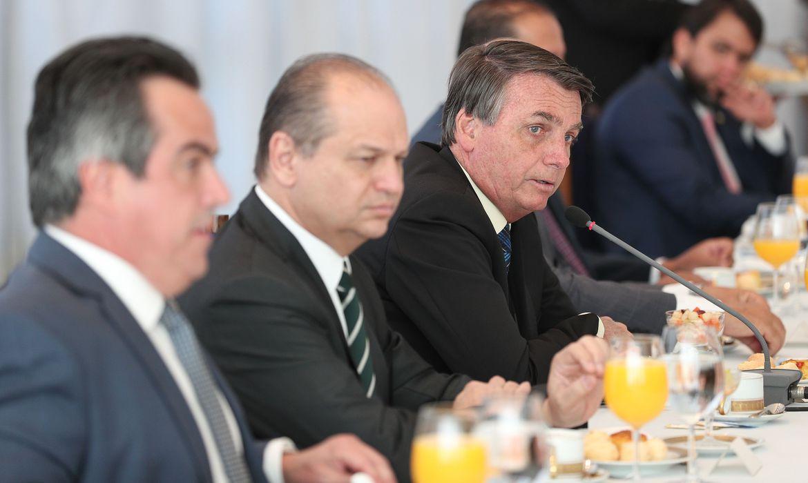 Reunião de Bolsonaro com a base do governo