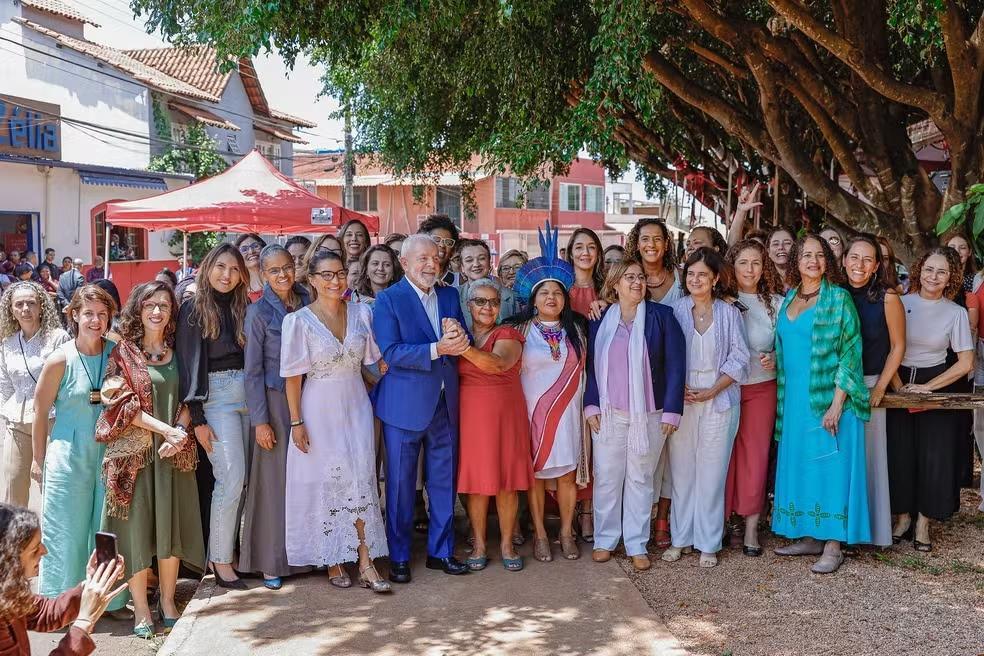 Presidente da República, Luiz Inácio Lula da Silva, durante Almoço alusivo ao Dia Internacional das Mulheres