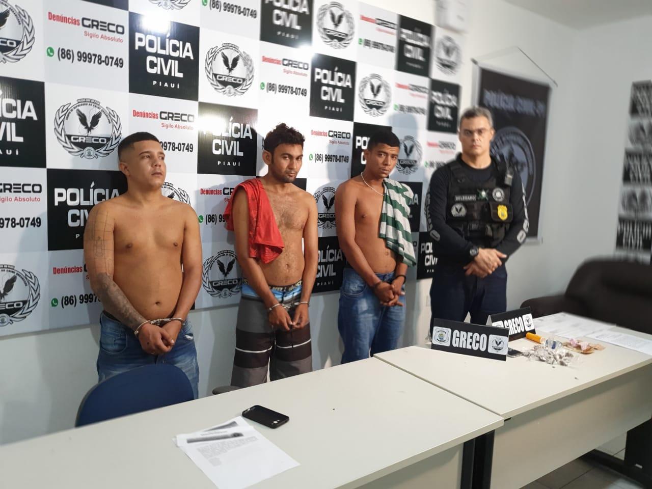 Presos durante operação do Greco no bairro Satélite