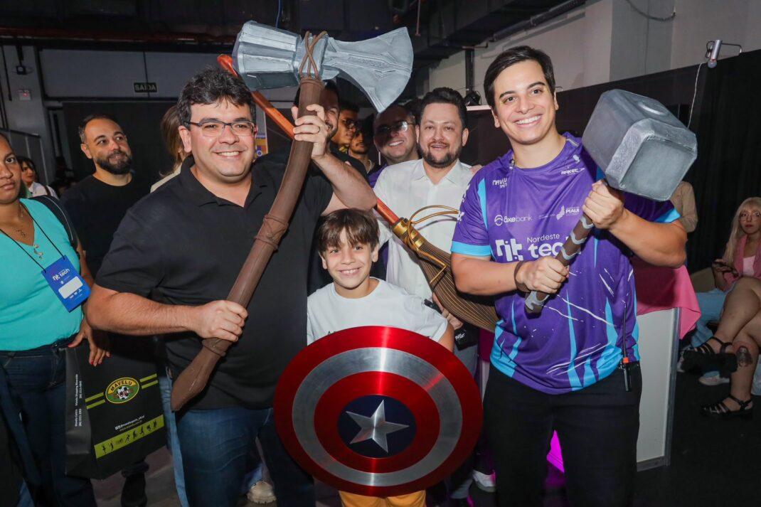 Rafael Fonteles em evento em Teresina