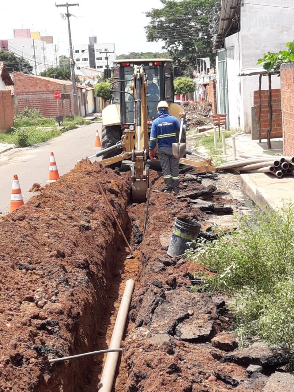 Obras em andamento