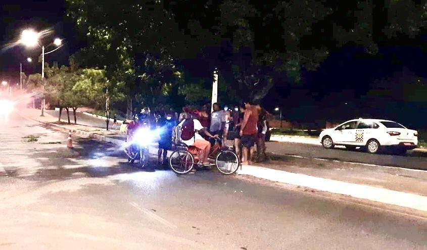 Homem fica gravemente ferido ao ser atropelado no Parque Sul