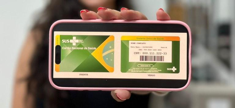 Novo Cartão Nacional de Saúde com CPF
